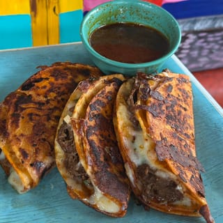 3 Cheese Birria Tacos