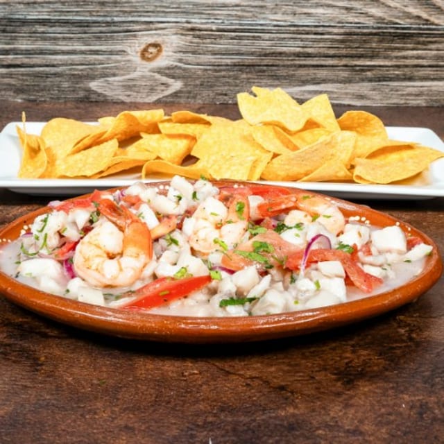 Catering Mexican Ceviche.