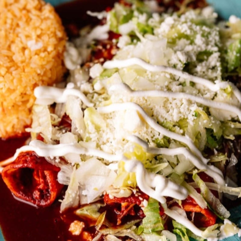 Enchilada Guajillo.