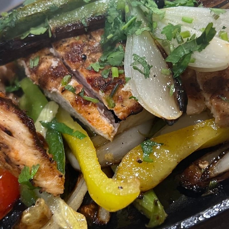 Fajitas Chicken.