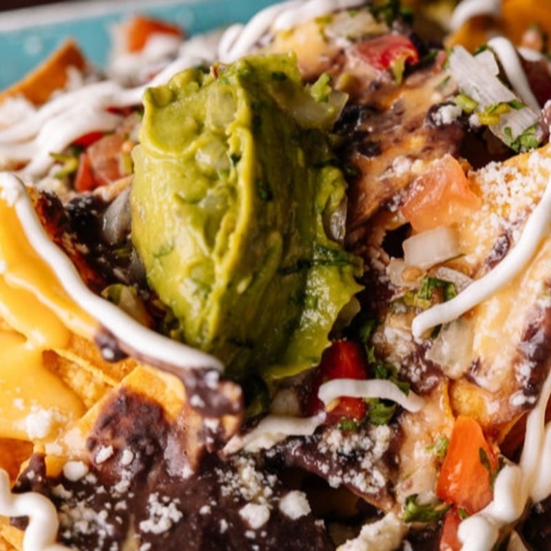 Ground Beef Nachos.
