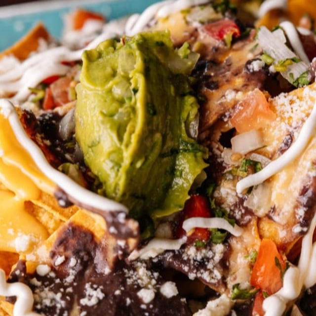 Ground Beef Nachos.