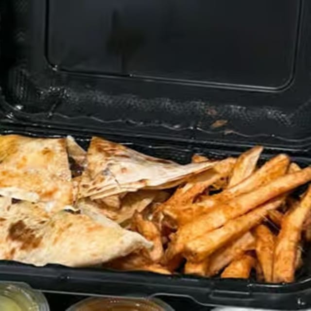 Kids Quesadilla with Chicken.