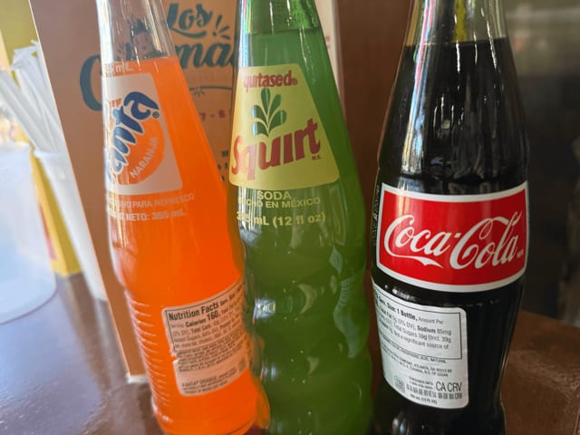 Mexican Coca-Cola Glass.